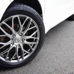 社外アルミ履いてます👍