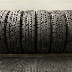 BS BLIZZAK W979 205/70R16 111/109L LT 16インチ トラックタイヤ スタッドレス 6本 2018年製 バリ溝 エルフ キャンター等　(MTV15)クレジットカード QRコード決済可能