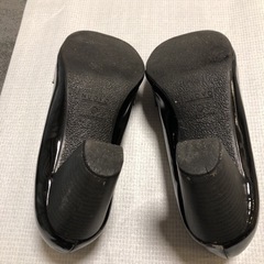 値下げ中　ローファー  黒　ヒール6cm  XL　ヌォーボ　NUOVOの画像