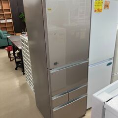 タッチパネルでオープン！東芝　４１０L冷蔵庫?　2016年式