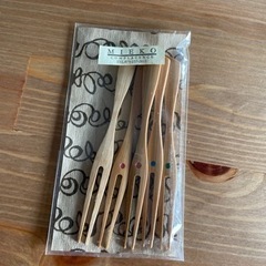 竹製　ツルフォーク　5本セット