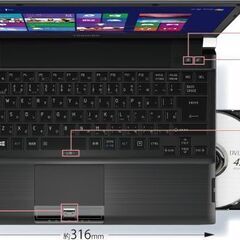 <大幅値下げ@2022/9/8>東芝R732 i5 4G SSD240G win10　Office2021インストール済み