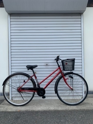 【商談中!!】26インチ　LEDオートライトシティーサイクル　前後タイヤ良品！　防犯登録料込‼︎