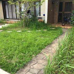 庭の草むしりをお願いします。