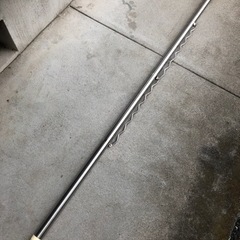 ステンレス物干竿 ハンガー掛付の画像