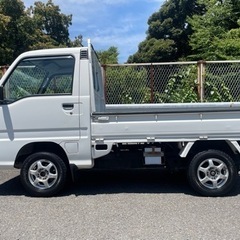 平成10年 サンバートラック KS4 ホワイト 4WD MT 走行11.2万キロ 車検対応可の画像