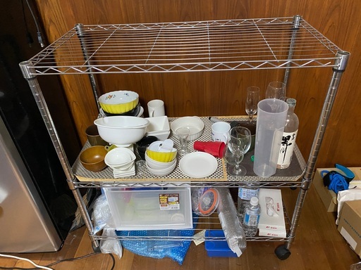 スチールラック　90cm＊45cm※90cm