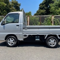 平成20年 サンバートラック TC TT1 シルバー 2WD MT AC PS 走行28.7万キロ 車検4年10月!!の画像