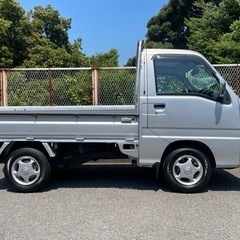 平成20年 サンバートラック TC TT1 シルバー 2WD MT AC PS 走行28.7万キロ 車検4年10月!!の画像