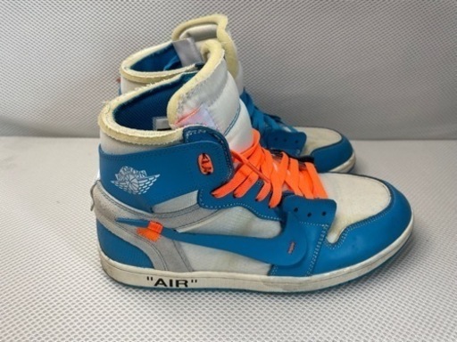 Off-White × Nike Air Jordan 1 High UNC 