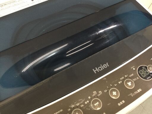 （7/28受渡済）JT4596【Haier/ハイアール 4.5㎏洗濯機】高年式 2018年製 JW-C45A 家電 洗濯 全自動洗濯機 簡易乾燥機能付