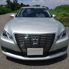 ハイブリッド！H27クラウンHVロイヤルサルーン 車検R6.7 メーカー純正HDDナビTVバックモニタの画像