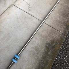 ステンレス物干竿 不良部分有の画像