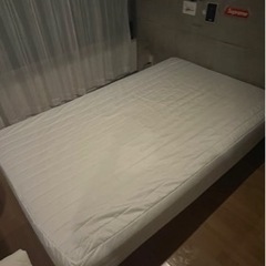 7月10日午前中迄　無印良品　セミダブルベッドの画像