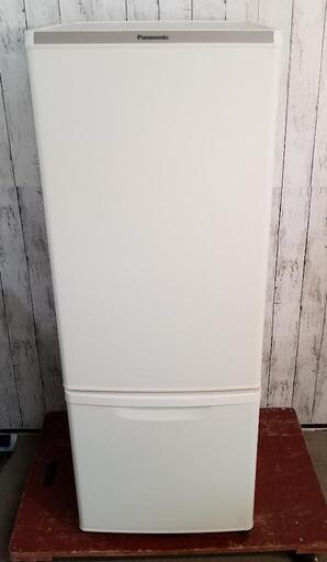 【未使用に近い】パナソニック 168L 2ドア冷蔵庫 NR-B17DW-W マットバニラホワイト 右開き 内容量168リットル 2021年製品