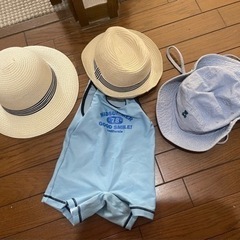 水着帽子セットの画像