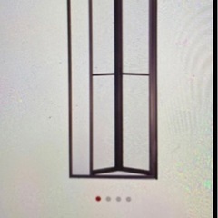 【値下げ】アルミサッシ、玄関用中折網戸②の画像