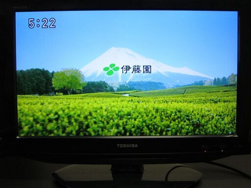 22型☆REGZA 液晶カラーテレビ 22RE2 2011年製 TOSHIBA 東芝