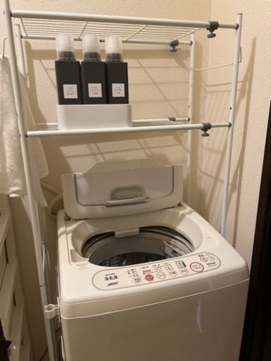 洗濯機ラックセット　洗濯機　収納ラック