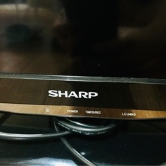 シャープ　テレビ　SHARP AQUOS LC-24K9の画像