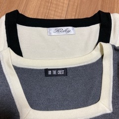 レディース ニット 2点セットの画像