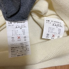 レディース ニット 2点セットの画像