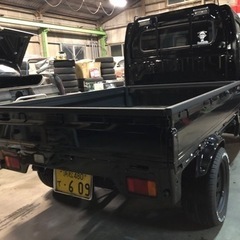 ご成約済み5速MT 車検付 スズキ キャリー ブラック カスタムの画像