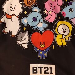 新品未使用★BT21  CHIMMY 座布団カバーの画像