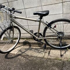 【中古品】自転車 スポーツバイク 26インチ 6段変速 可能 自...