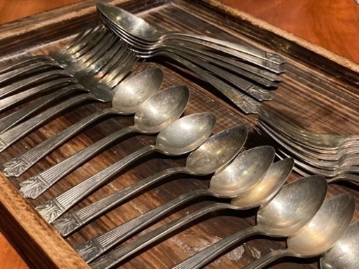 ビンテージ　シルバーカトラリー（お・ま・け付き）