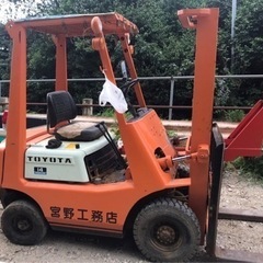 【実働】トヨタフォークリフトの画像