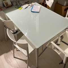【受付再開】ダイニングテーブル&チェア　セットの画像