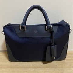【完売いたしました】ペッレモルビダ　ネイビー　ビジネスバッグ　鞄