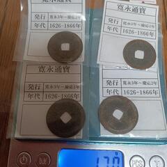 古銭　寛永通寶