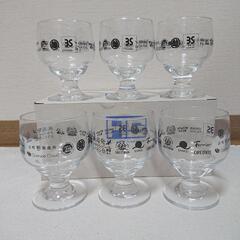〈入手困難･未使用〉新潟三越 オリジナルビールグラス6個