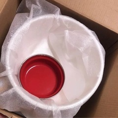 ホーロー　チーズフォンデュ　鍋セットの画像