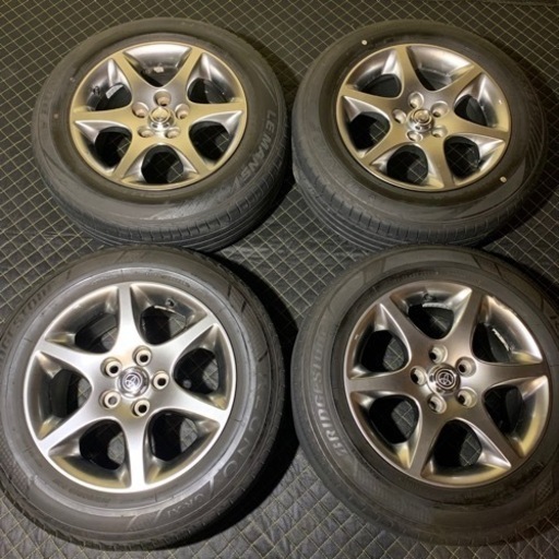 トヨタ純正 16ｲﾝﾁ ﾀｲﾔﾎｲｰﾙｾｯﾄ 215/60r16 クラウン アリスト