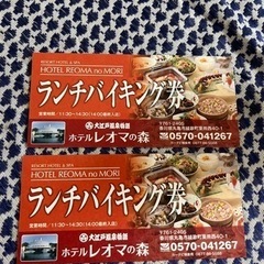 【決まりました】レオマワールド  ランチバイキング🍽