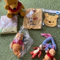 プーさんセット　プーさん　キッズ　ベビー用品ディズニー　バラ売りします　新品　未使用の画像