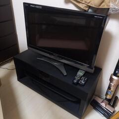 シャープ　32型液晶テレビ&テレビ台