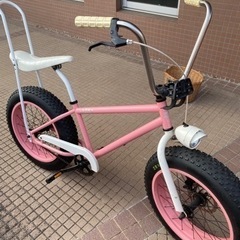 超レア！ピンクのBRONXファットバイク 20インチ