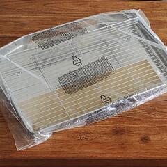 値下げしました。フライヤー用の油切り板とアミ付セット(未使用)