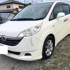 ホンダステップワゴン Ｇ　Ｌパッケージ　ＨＤＤナビ　Ｂカメラ　ＥＴＣ　純ＡＷ　左自動ドア　８人の画像