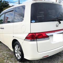 ホンダステップワゴン Ｇ　Ｌパッケージ　ＨＤＤナビ　Ｂカメラ　ＥＴＣ　純ＡＷ　左自動ドア　８人の画像