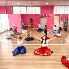 開講したてのフラダンススクール🌺初心者大歓迎♪新規生徒募集中☆の画像
