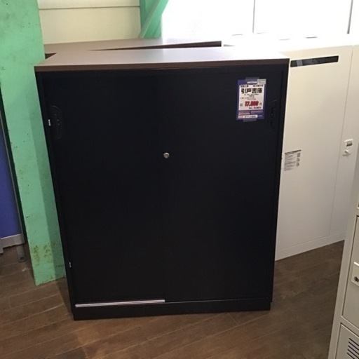 JG-17 【オフィス家具専門店】豊国工業の引戸書庫です！　R4.7/8時点で在庫数2点あり