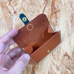 バイカラーコインケースの画像