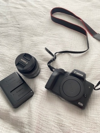 Canon ミラーレス一眼カメラ、レンズ、充電器セット