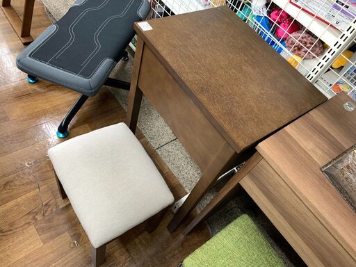 無印良品　1面ドレッサー　イス付き　 WOODEN DRESSAR