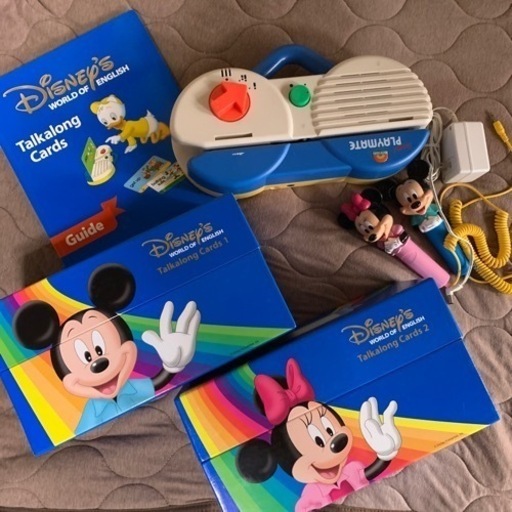 2012年購入！両面デジタルトークアロング ディズニー英語システム DWE